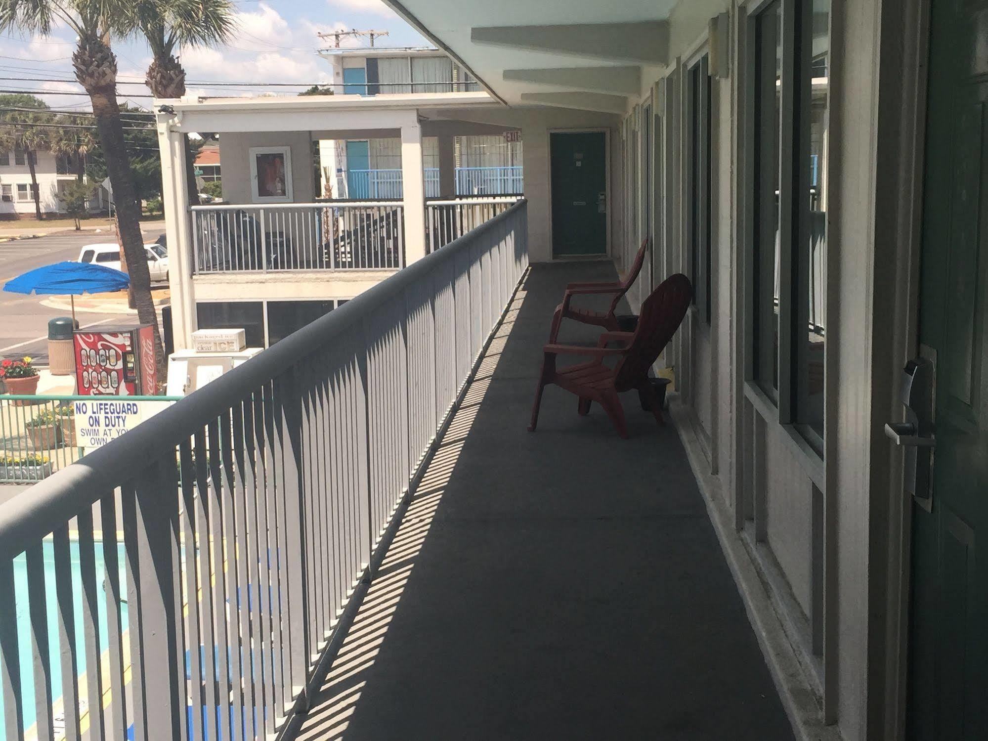 Admiral Motor Inn Myrtle Beach Eksteriør bilde